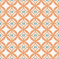 seamless pattern circle modified shape pastel shades color vector