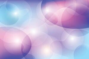 a Gradient colorful background with bubbles vector