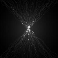 Big data visualization. vector