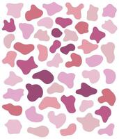 Liquid graphic shape design element. Background or liquid abstract geometric modern splash. vector