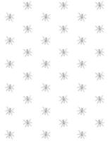 Seamless pattern of doodle sketch ant vector
