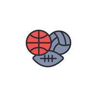 Sport icon. .Editable stroke.linear style sign for use web design,logo.Symbol illustration. vector