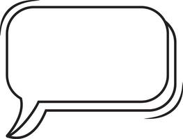 hand drawn speech bubble, ellements illustration vector