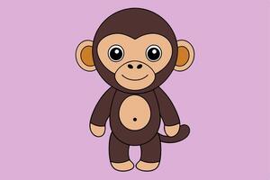 Stunning Chimpanzee Graphic Design Element for Creative Projects, Perfect for digital and print use. vector