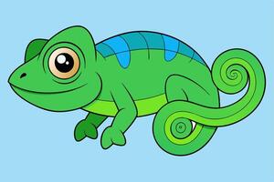 Stunning Chameleon Graphic Design Element for Creative Projects, Perfect for digital and print use. vector