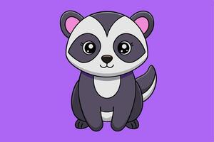 Stunning Badger Graphic Design Element for Creative Projects. Perfect for digital and print use. vector