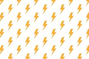Lightning pattern . Lightning bolt pattern . Lightning background . Thunder wallpaper . illustration vector
