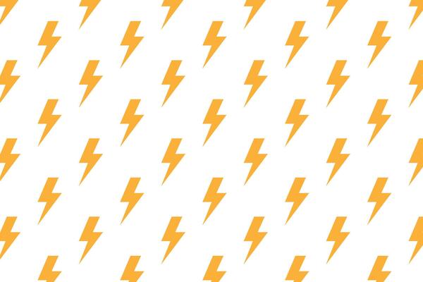 Lightning pattern . Lightning bolt pattern . Lightning background . Thunder wallpaper . illustration