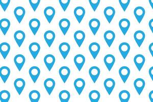Map pointer pattern . Location map marker pattern . Map pointer background . illustration vector