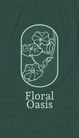 Florist Owner Business Card Template