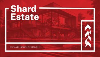 Real Estate Agent Business Card template