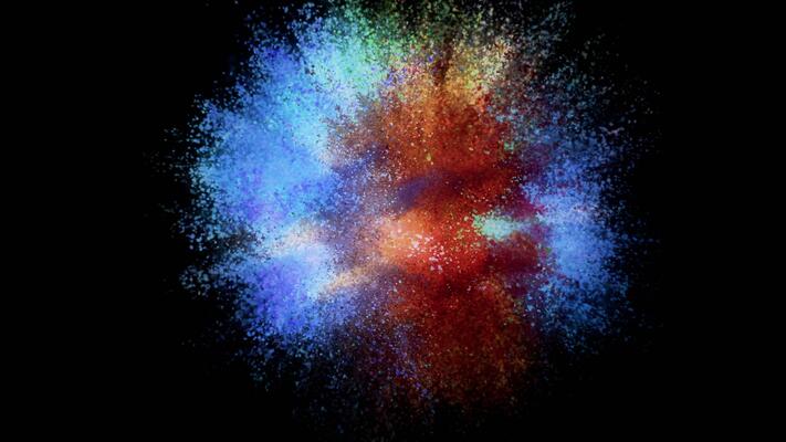 holi flash animation