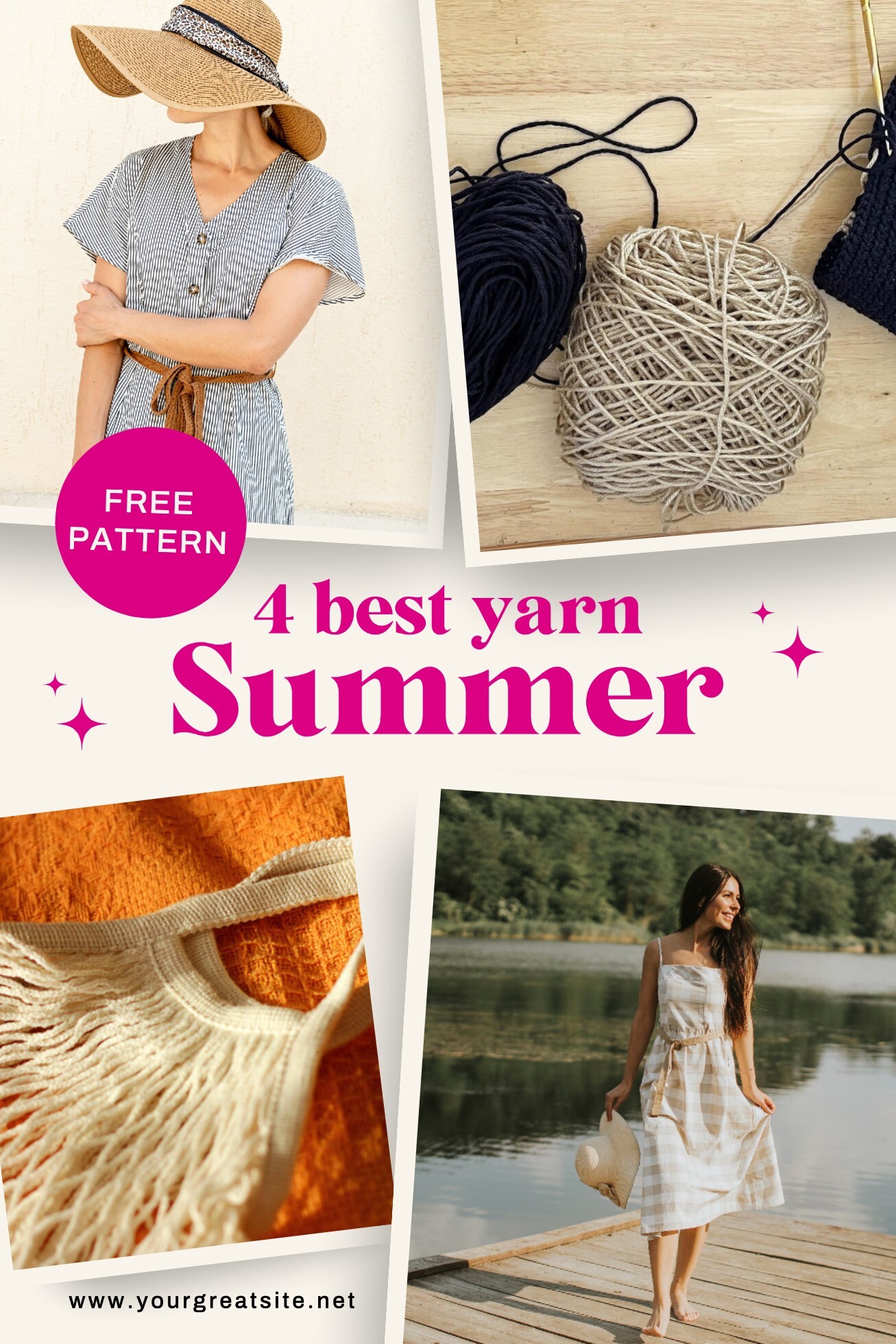 summer knit diy ideas for pinterest graphic