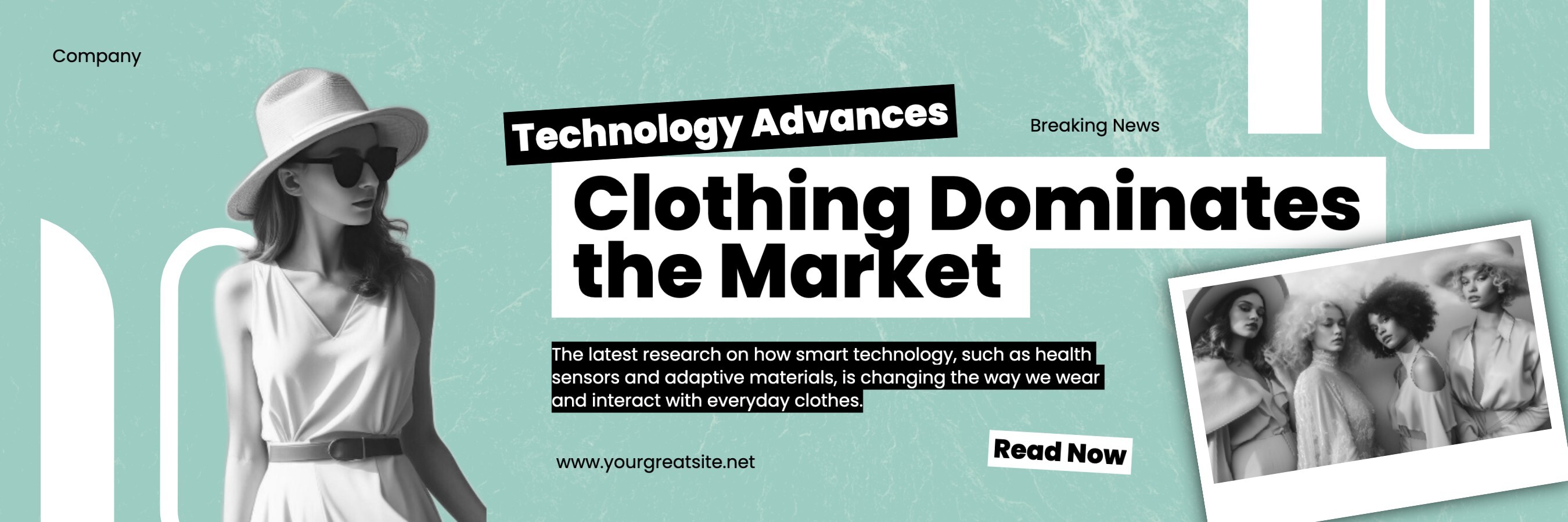 Clothing Dominates the Market X Banner