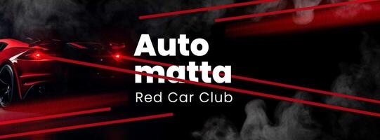 Automotive Club Facebook Cover Template