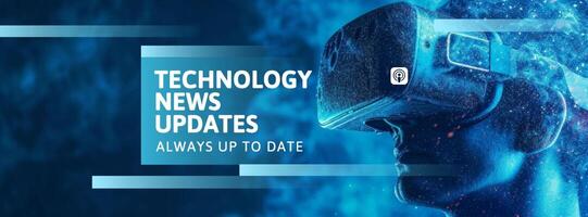 Technology News Facebook Cover Template