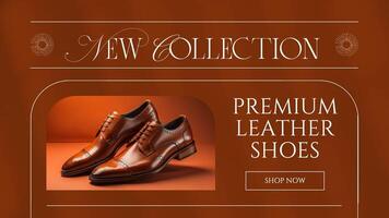 minimalist shoes new product twitter post template