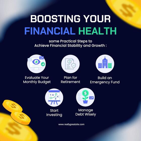LinkedIn Post - Financial Health