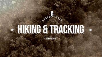 Hiking and Tracking Community Mobile Facebook Cover template