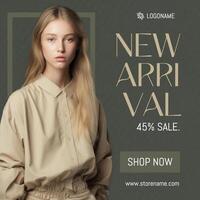 Ladieswear New Product Update Instagram Post template