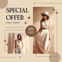 IG Post - Special Offer Only Today Fashion template
