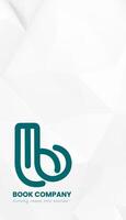 Tosca Minimalist Modern Book Publisher Business Card template