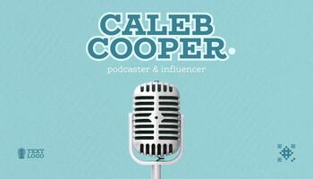 Podcaster Business Card Template