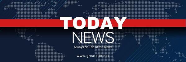 News Twitter/ X Header template