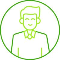 User Profile Picture Green Tone Icon vector