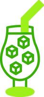 Ice Green Tone Icon vector
