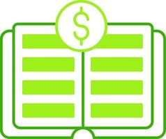 Ledger Green Tone Icon vector