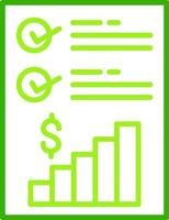 Guidance Green Tone Icon vector