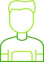 User Green Tone Icon vector