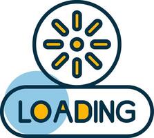 Loading Shapes Icon vector