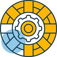Support Shapes Icon vector