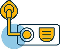 Oxygen Shapes Icon vector