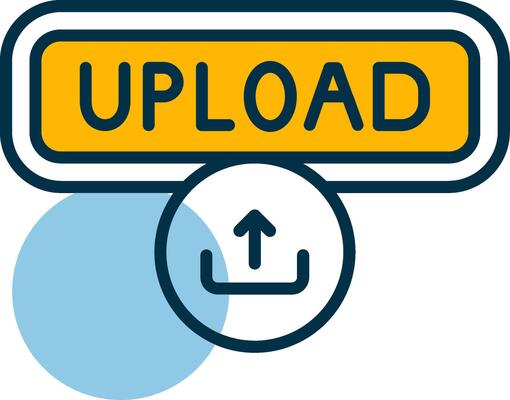 Upload Shapes Icon