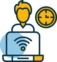 Working Shapes Icon vector