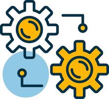 Integration Shapes Icon vector