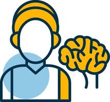 Neurologist Shapes Icon vector