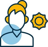 Support Shapes Icon vector