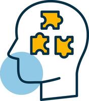 Puzzle Shapes Icon vector