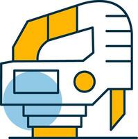 Jigsaw Shapes Icon vector