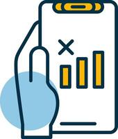 No Signal Shapes Icon vector