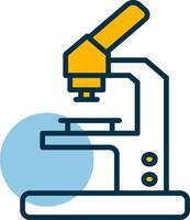Microscope Shapes Icon vector