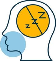 Insomnia Shapes Icon vector