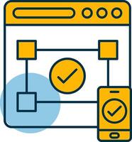 Accesibility Shapes Icon vector