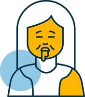 Drolling Shapes Icon vector