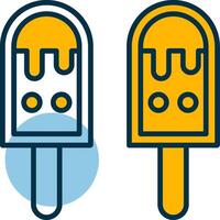 Ice Cream Shapes Icon vector