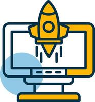 Startup Shapes Icon vector